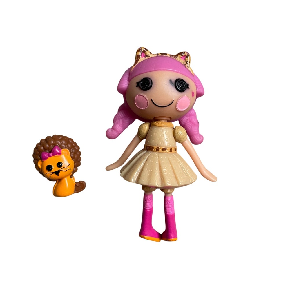 Lalaloopsy Mini JKat Jungle Roar 3" includes Pet Lion